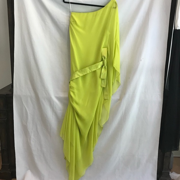 JAYGODFREY Dresses & Skirts - JayGodfrey green silk dress gown EUC 10